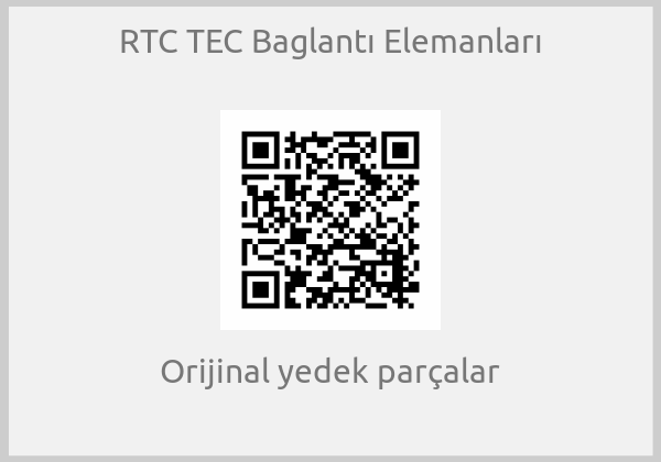 RTC TEC Baglantı Elemanları