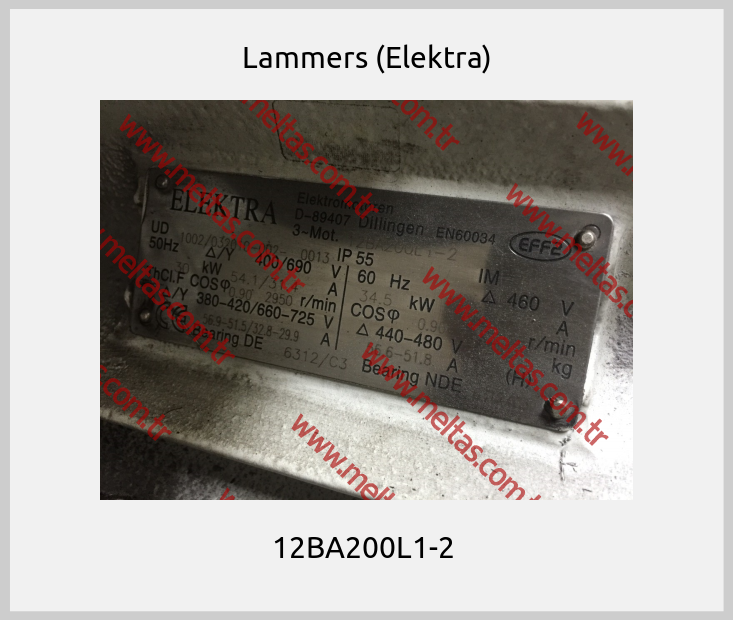 Lammers (Elektra) - 12BA200L1-2 