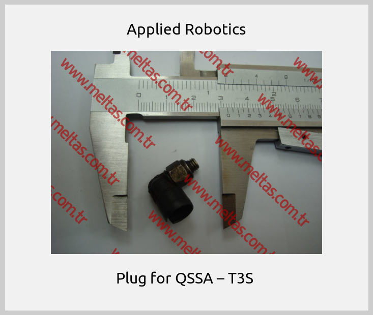 Applied Robotics - Plug for QSSA – T3S 