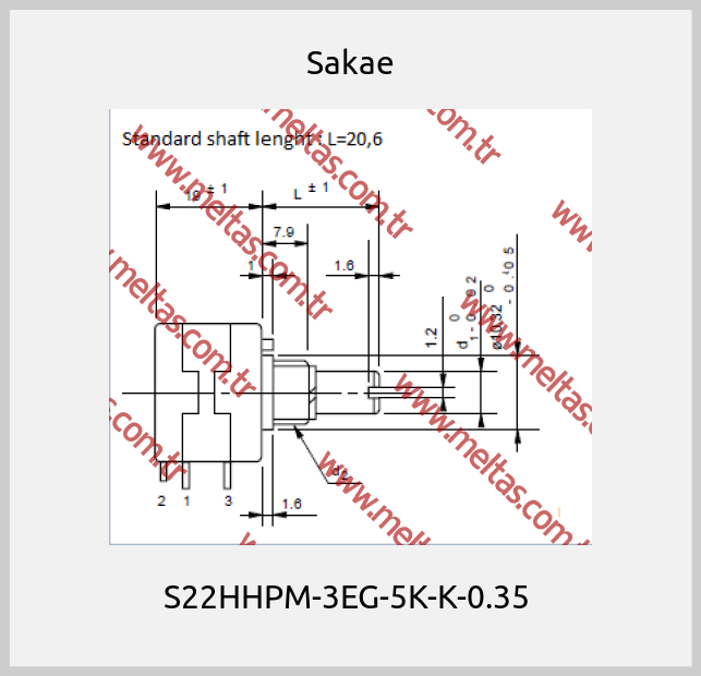 Sakae - S22HHPM-3EG-5K-K-0.35 