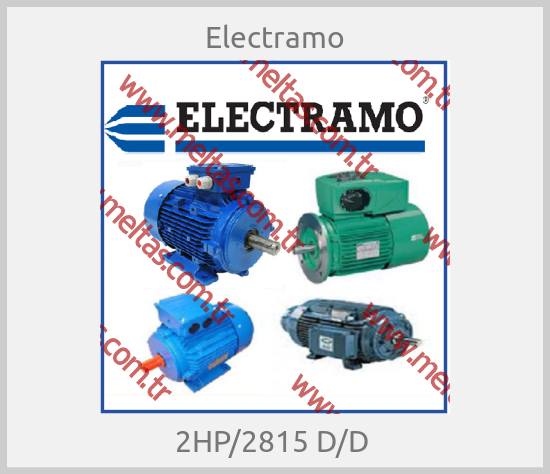Electramo - 2HP/2815 D/D 
