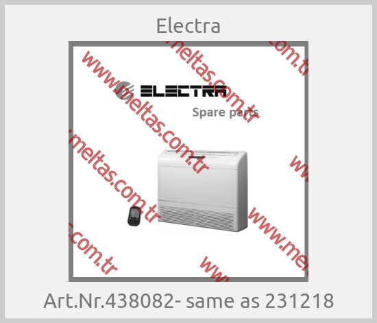 Electra - Art.Nr.438082- same as 231218