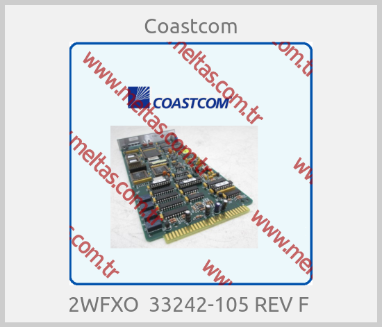 Coastcom - 2WFXO  33242-105 REV F 