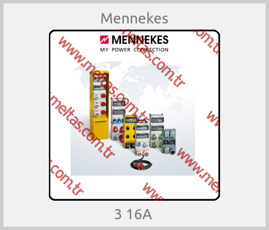 Mennekes - 3 16A 