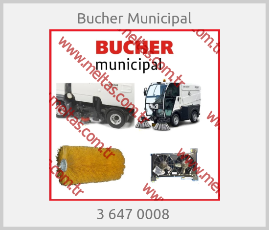 Bucher Municipal - 3 647 0008 