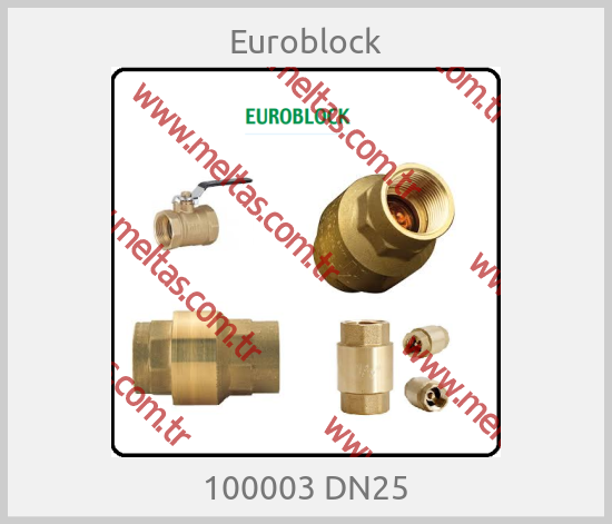 Euroblock - 100003 DN25