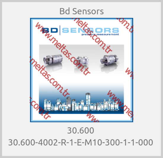 Bd Sensors - 30.600  30.600-4002-R-1-E-M10-300-1-1-000 