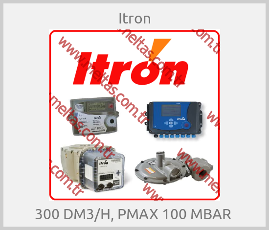 Actaris [Itron]-300 DM3/H, PMAX 100 MBAR 