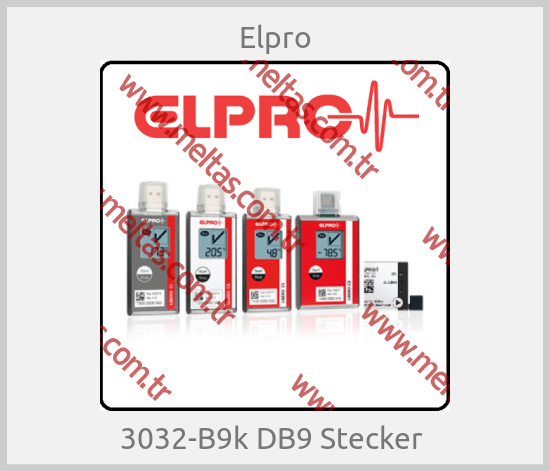 Elpro - 3032-B9k DB9 Stecker 