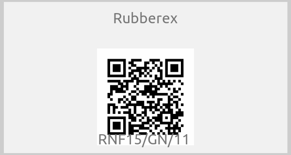 Rubberex - RNF15/GN/11 