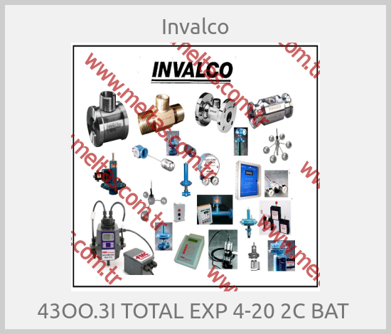 Invalco - 43OO.3I TOTAL EXP 4-20 2C BAT 