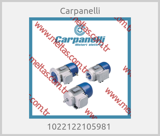 Carpanelli - 1022122105981 