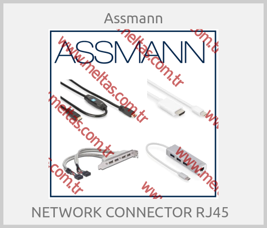 Assmann - NETWORK CONNECTOR RJ45  