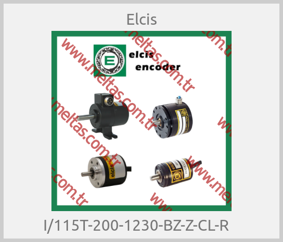 Elcis -  I/115T-200-1230-BZ-Z-CL-R   