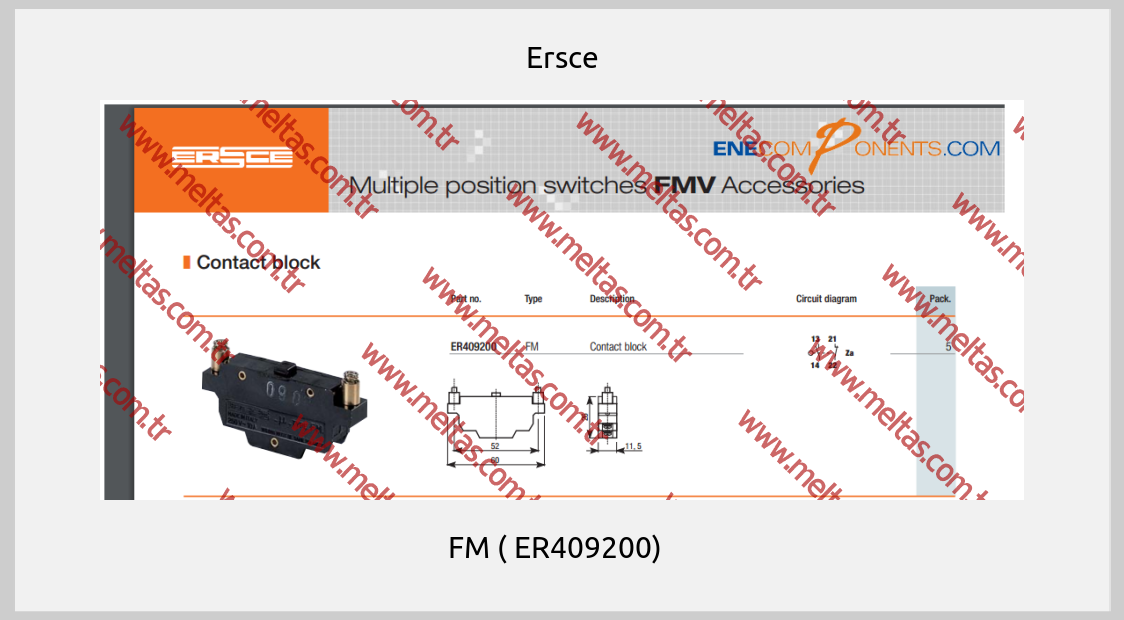 Ersce - FM ( ER409200)  