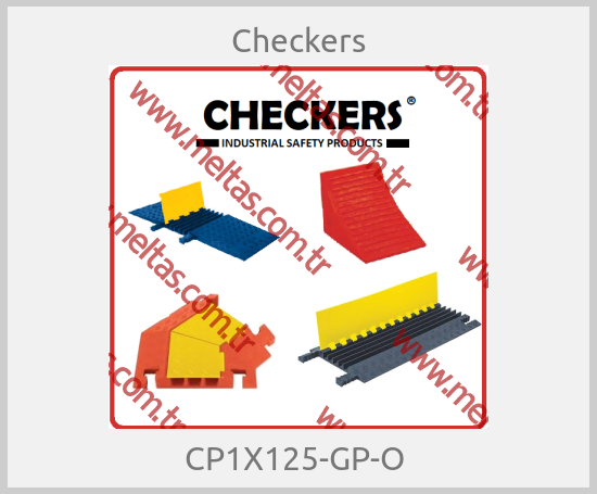 Checkers - CP1X125-GP-O 