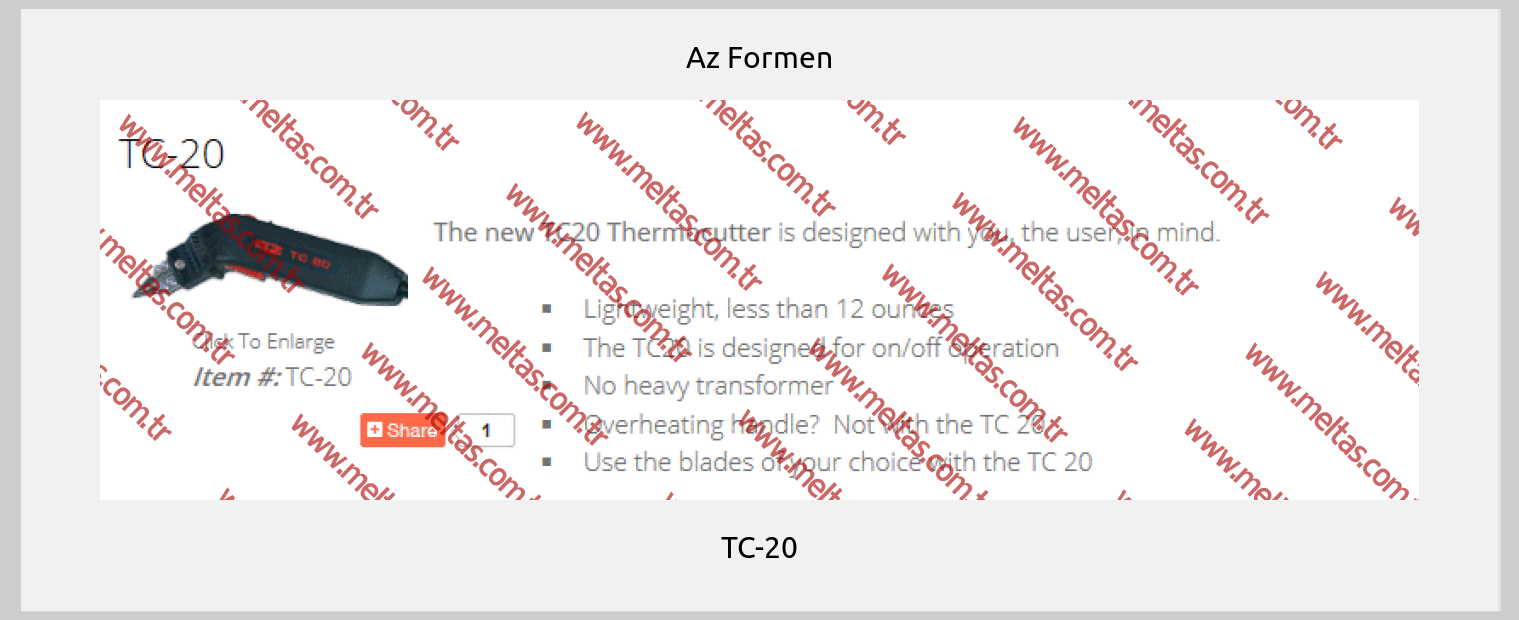 Az Formen - TC-20