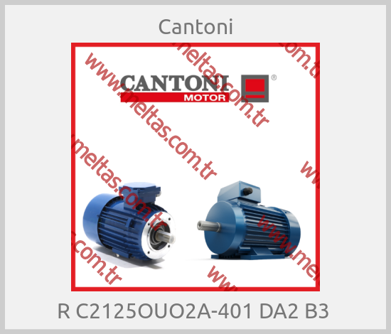 Cantoni - R C2125OUO2A-401 DA2 B3 