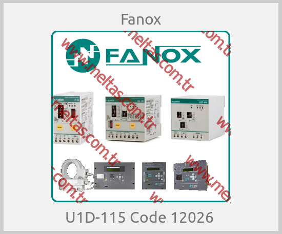 Fanox - U1D-115 Code 12026 