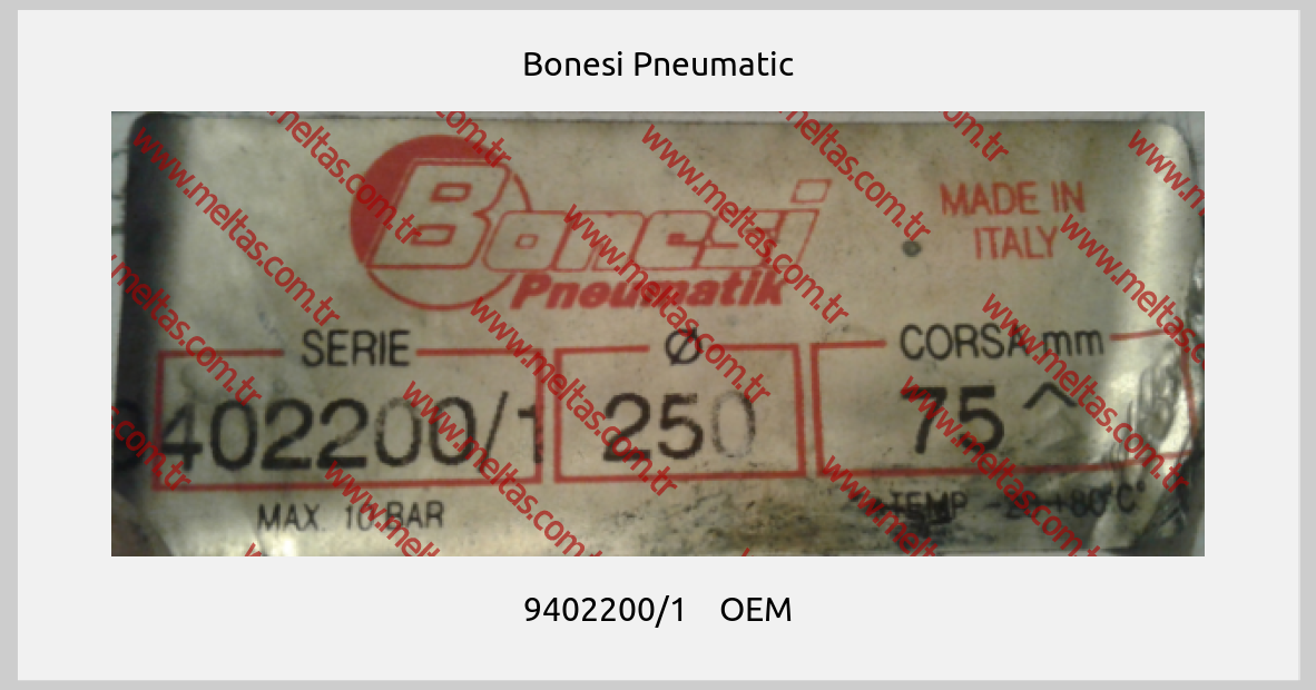 Bonesi Pneumatic - 9402200/1    OEM