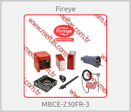 Fireye - MBCE-230FR-3