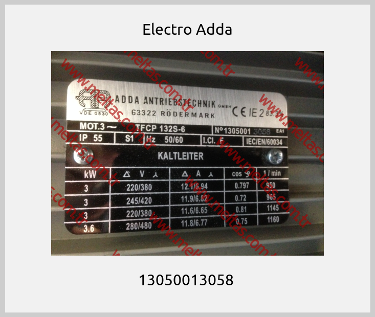 Electro Adda - 13050013058 