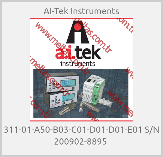 AI-Tek Instruments - 311-01-A50-B03-C01-D01-D01-E01 S/N 200902-8895 