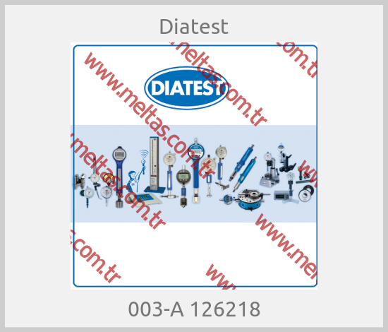 Diatest - 003-A 126218