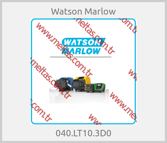 Watson Marlow - 040.LT10.3D0