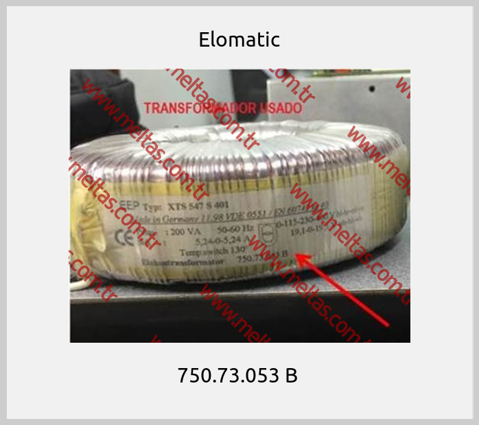 Elomatic-750.73.053 B 