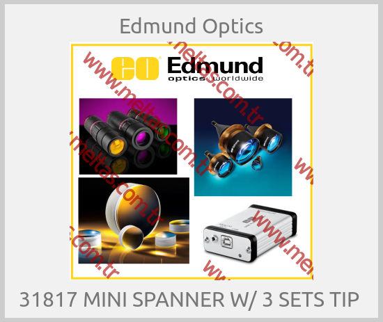 Edmund Optics - 31817 MINI SPANNER W/ 3 SETS TIP 