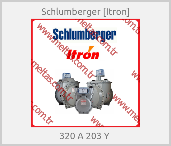 Schlumberger [Itron]-320 A 203 Y 