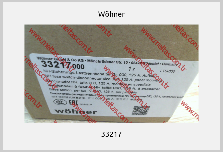 Wöhner - 33217