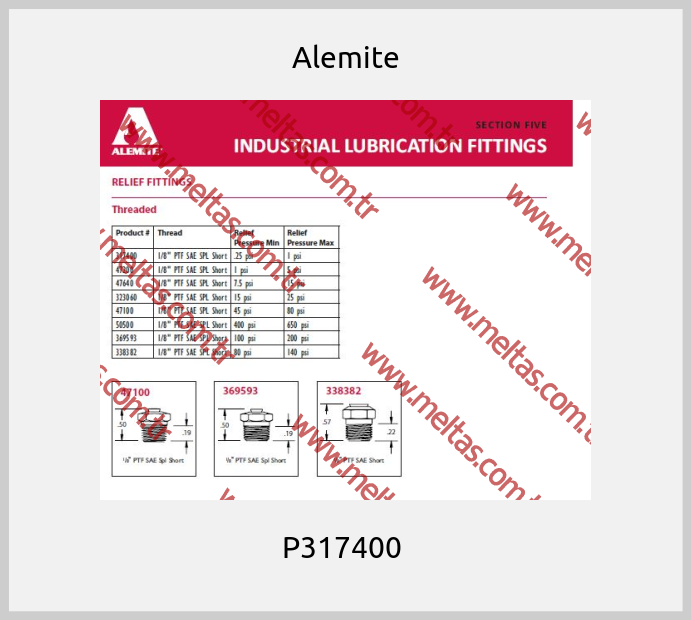 Alemite - P317400 