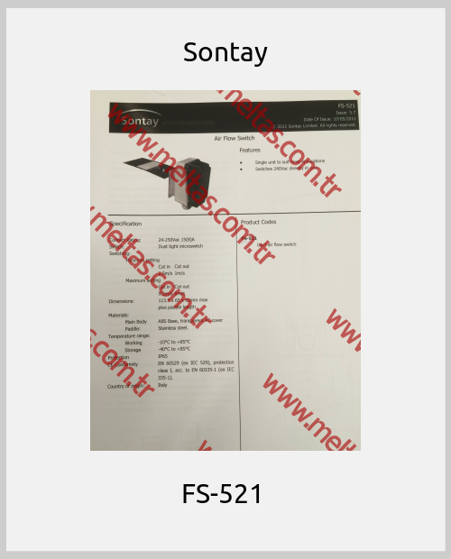 Sontay - FS-521 