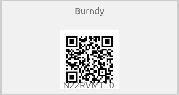 Burndy - N22RVMT10 