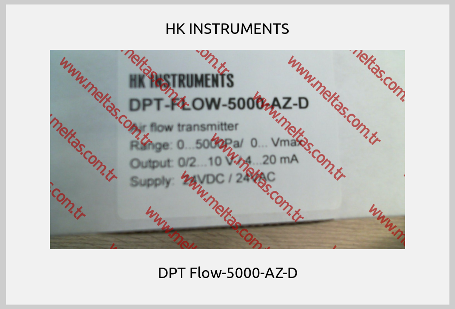 HK INSTRUMENTS - DPT Flow-5000-AZ-D