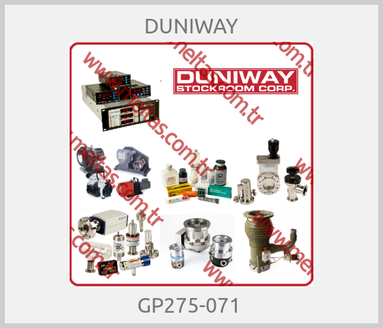 DUNIWAY - GP275-071 