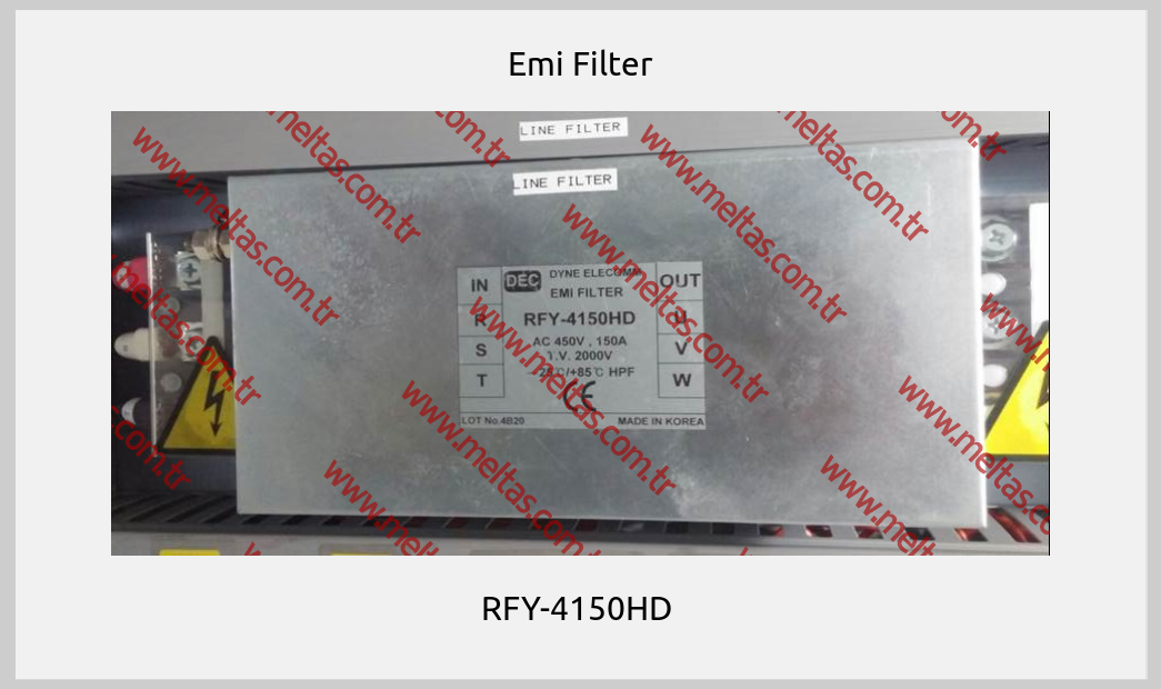 Emi Filter - RFY-4150HD 