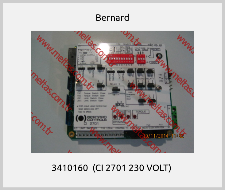 Bernard-3410160  (CI 2701 230 VOLT) 