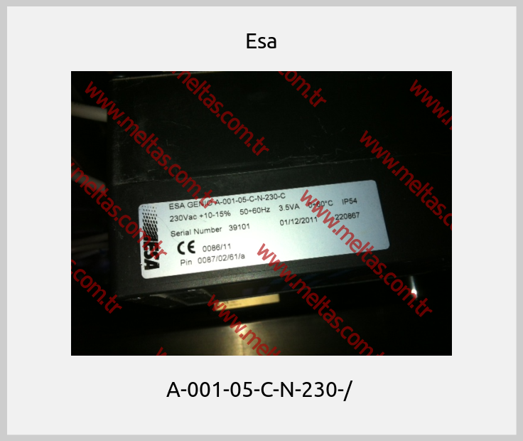 Esa - A-001-05-C-N-230-/ 