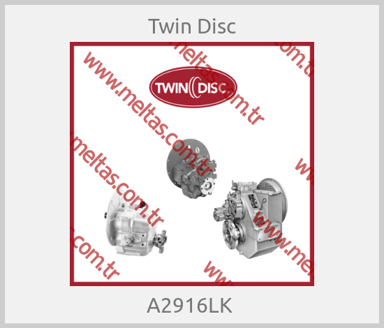 Twin Disc - A2916LK 