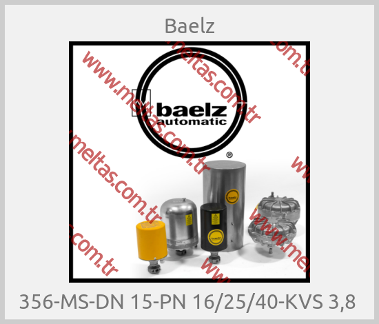 Baelz - 356-MS-DN 15-PN 16/25/40-KVS 3,8 