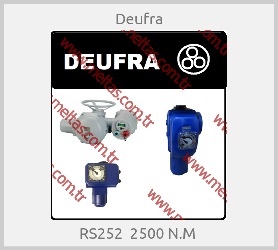 Deufra - RS252  2500 N.M 
