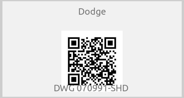 Dodge - DWG 070991-SHD 