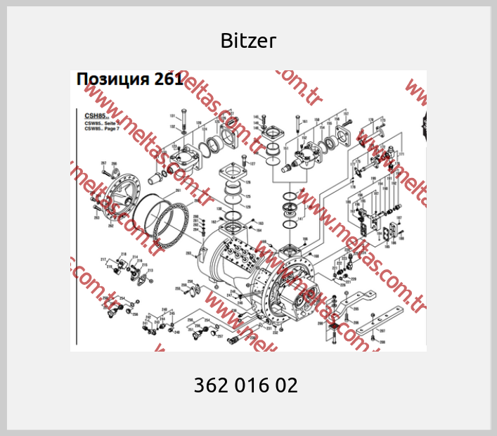 Bitzer - 362 016 02 