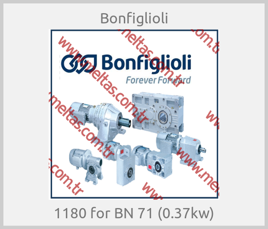 Bonfiglioli - 1180 for BN 71 (0.37kw)
