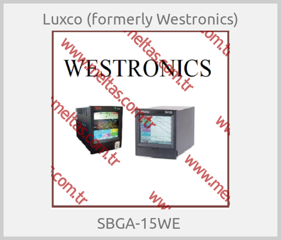 Luxco (formerly Westronics) - SBGA-15WE 