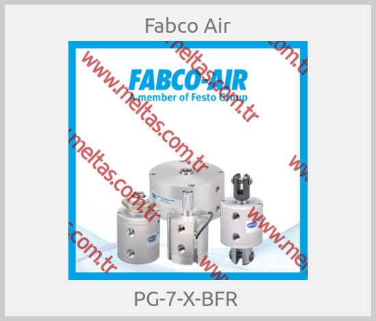 Fabco Air - PG-7-X-BFR 