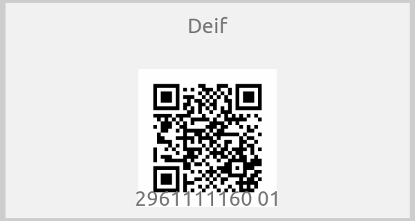 Deif-2961111160 01